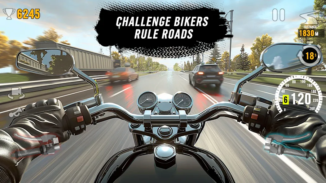 Motor Tour: Biker's Challenge [MOD: безлимитные деньги и открыты все байки] Screenshot 2