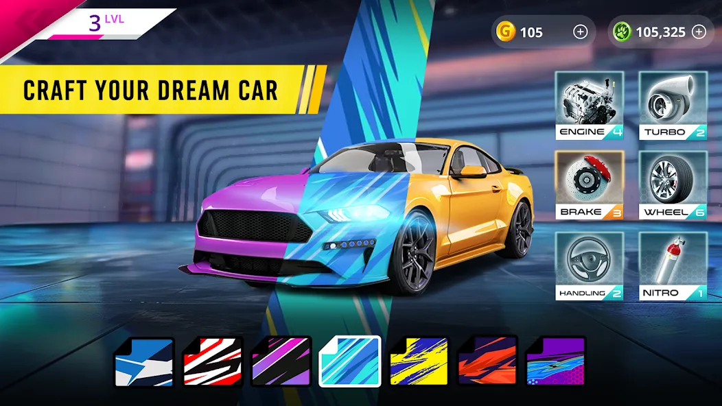 Traffic Tour: Car Fury [MOD: безлимитные деньги и топливо] Screenshot 2
