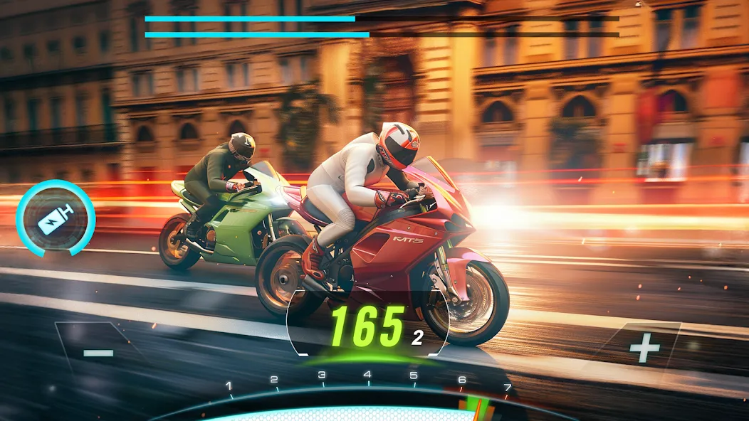 Motor Bike: Xtreme Races [MOD: безлимитные деньги и топливо] Screenshot 2