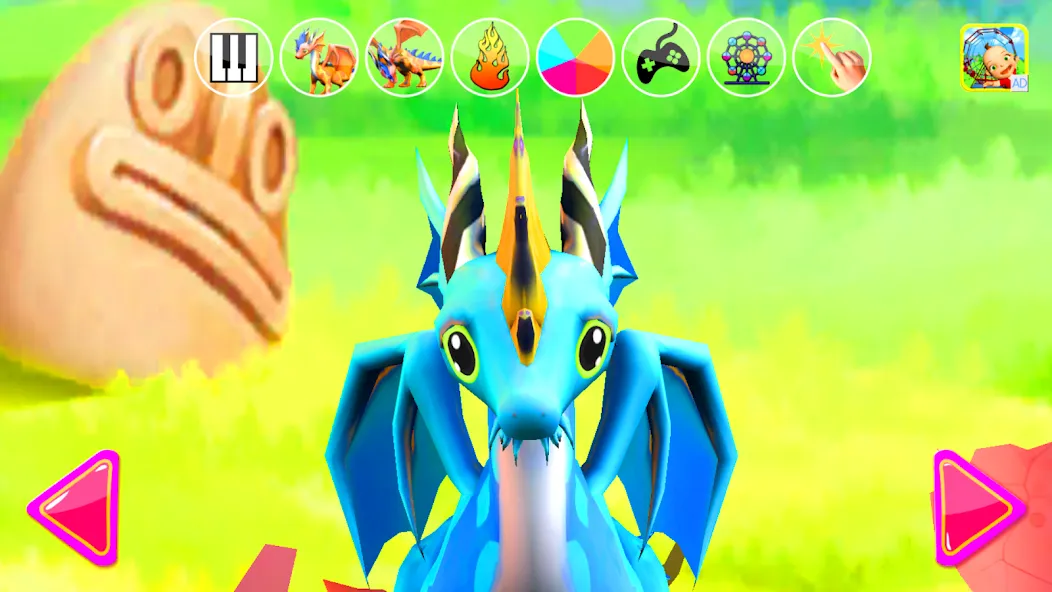 Talking Dragon Family [MOD: безлимитные монеты и все драконы] Screenshot 1