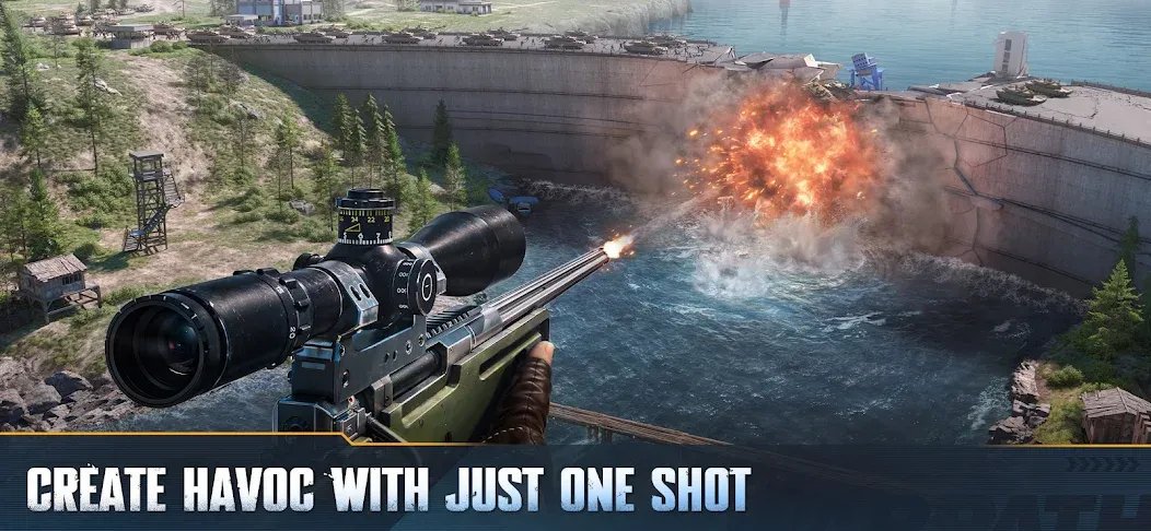 Warpath: Ace Shooter [MOD: безлимитные ресурсы и оружие] Screenshot 3