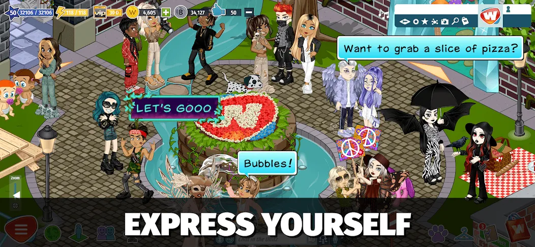 Woozworld - Virtual World [MOD: виртуальный мир без ограничений] Screenshot 1
