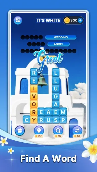 Word Search Block Puzzle Game [MOD: без рекламы и все уровни] Screenshot 5