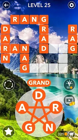Word Crossword Search [MOD: без рекламы и безлимитные подсказки] Screenshot 3