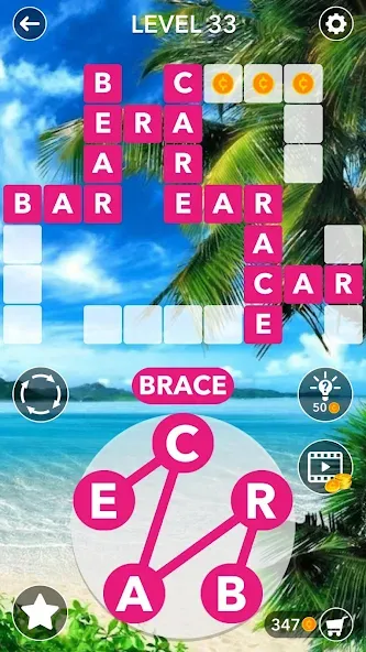 Word Crossword Search [MOD: без рекламы и безлимитные подсказки] Screenshot 4