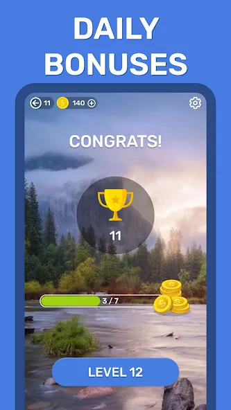 Word Search Puzzle Game [MOD: без рекламы и все уровни открыты] Screenshot 5