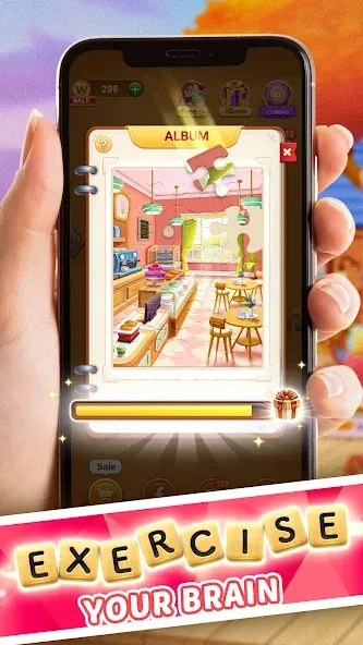 Word Connect [MOD: безлимитные подсказки и открыты все уровни] Screenshot 3