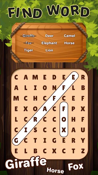 Word Search Supreme Puzzle [MOD: безлимитные подсказки и открыты уровни] Screenshot 5