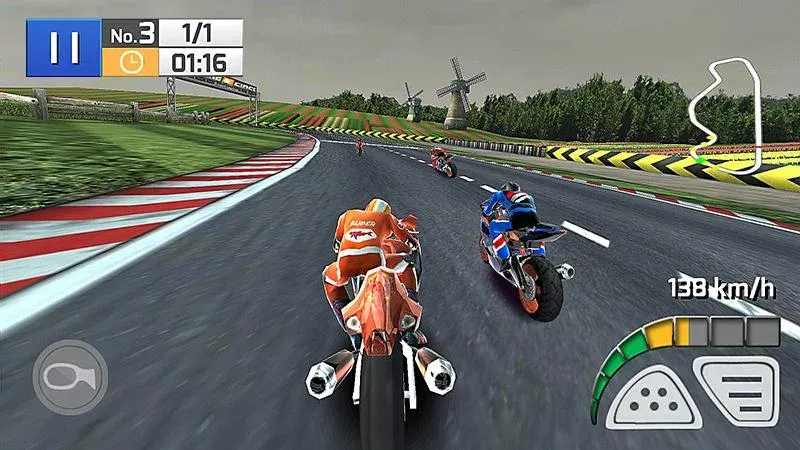 Real Bike Racing [MOD: безлимитные деньги и открыты все трассы] Screenshot 1