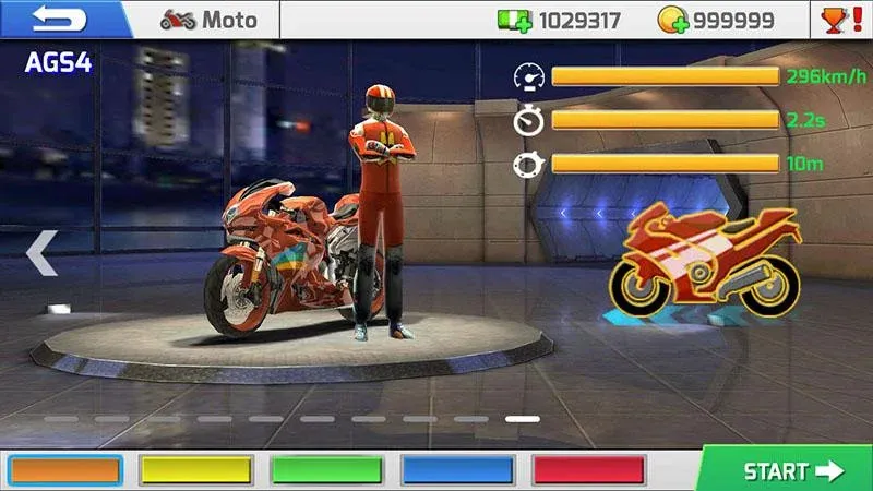 Real Bike Racing [MOD: безлимитные деньги и открыты все трассы] Screenshot 5