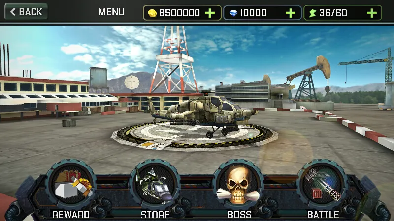 Gunship Strike 3D [MOD: безлимитные деньги и всё открыто] Screenshot 3