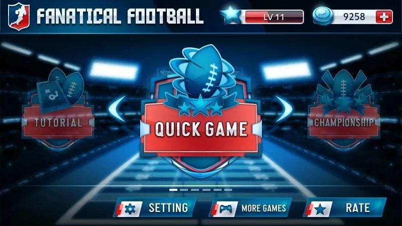 Fanatical Football [MOD: безлимитные деньги и усиленная команда] Screenshot 3
