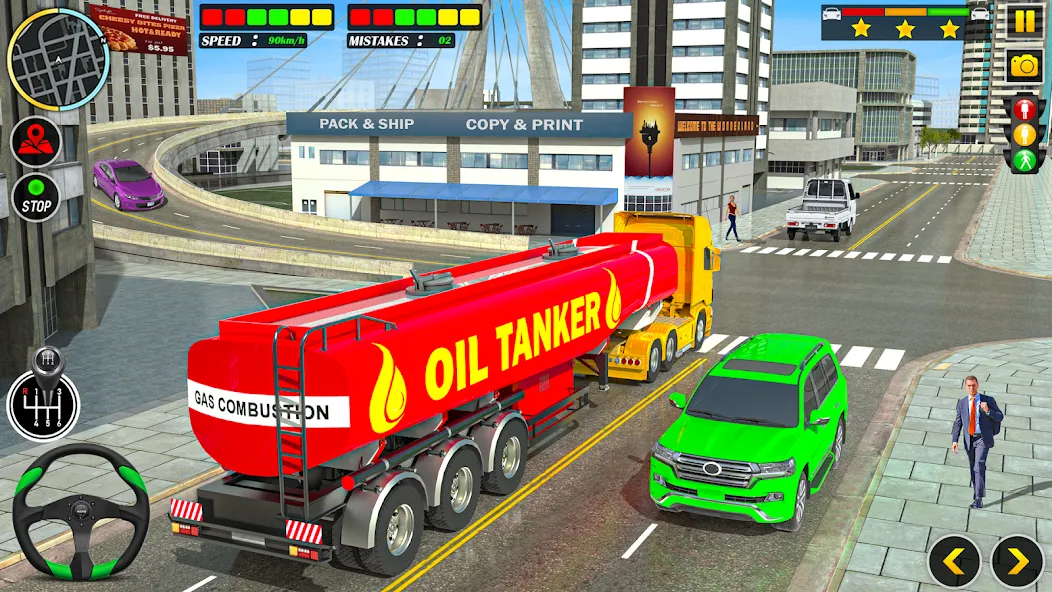 Offroad Oil Tanker Truck Games [MOD: безлимитные деньги и топливо] Screenshot 2
