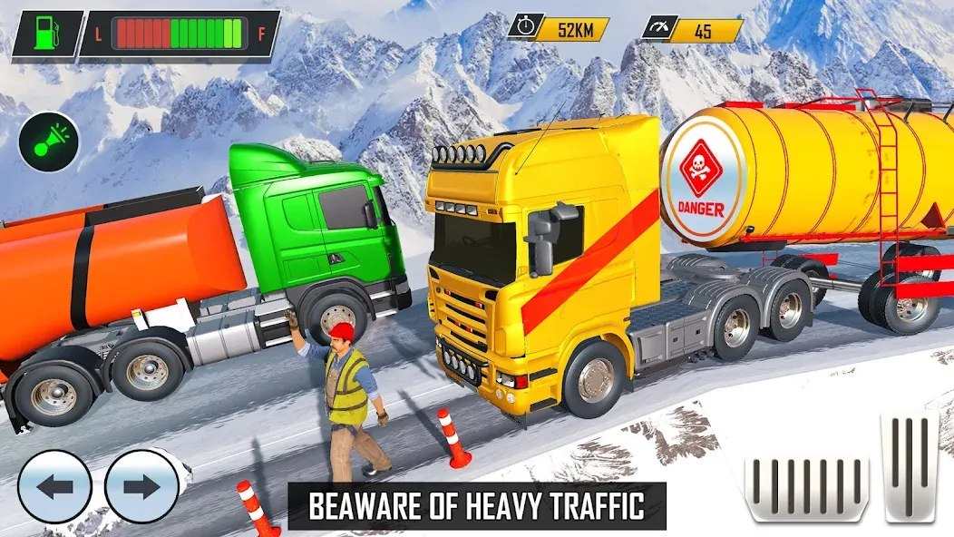 Offroad Oil Tanker Truck Games [MOD: безлимитные деньги и топливо] Screenshot 4