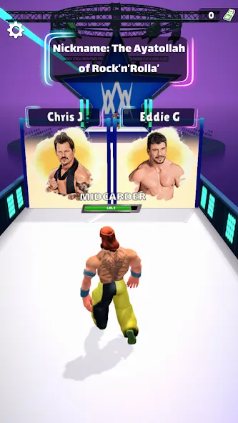 Wrestling Trivia Run [MOD: безлимитные подсказки и жизни] Screenshot 1