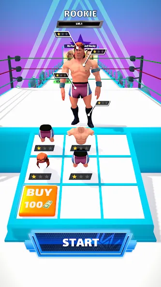 Wrestling Trivia Run [MOD: безлимитные подсказки и жизни] Screenshot 3