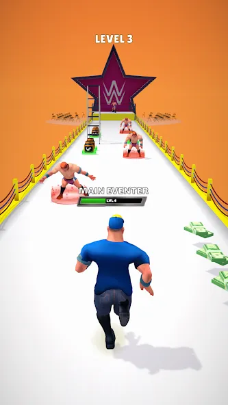 Wrestling Trivia Run [MOD: безлимитные подсказки и жизни] Screenshot 5