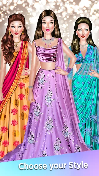 Dress Up Game-Make Up games [MOD: безлимитные деньги и всё открыто] Screenshot 3