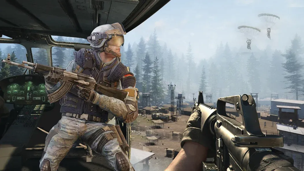 Call of Warfare FPS War Game [MOD: безлимитные патроны и здоровье] Screenshot 4