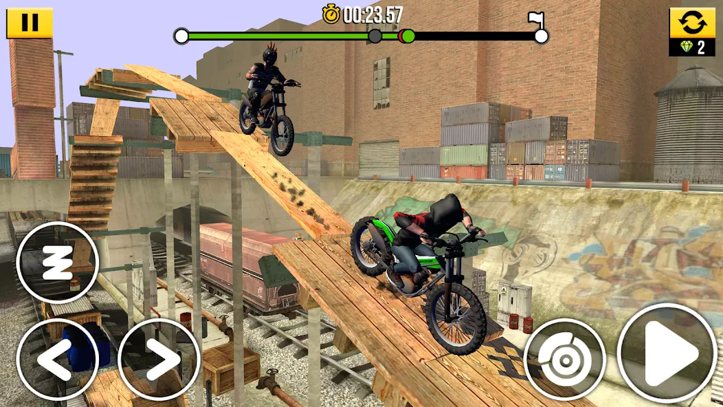 Trial Xtreme Legends [MOD: безлимитные деньги и топовый байк] Screenshot 3