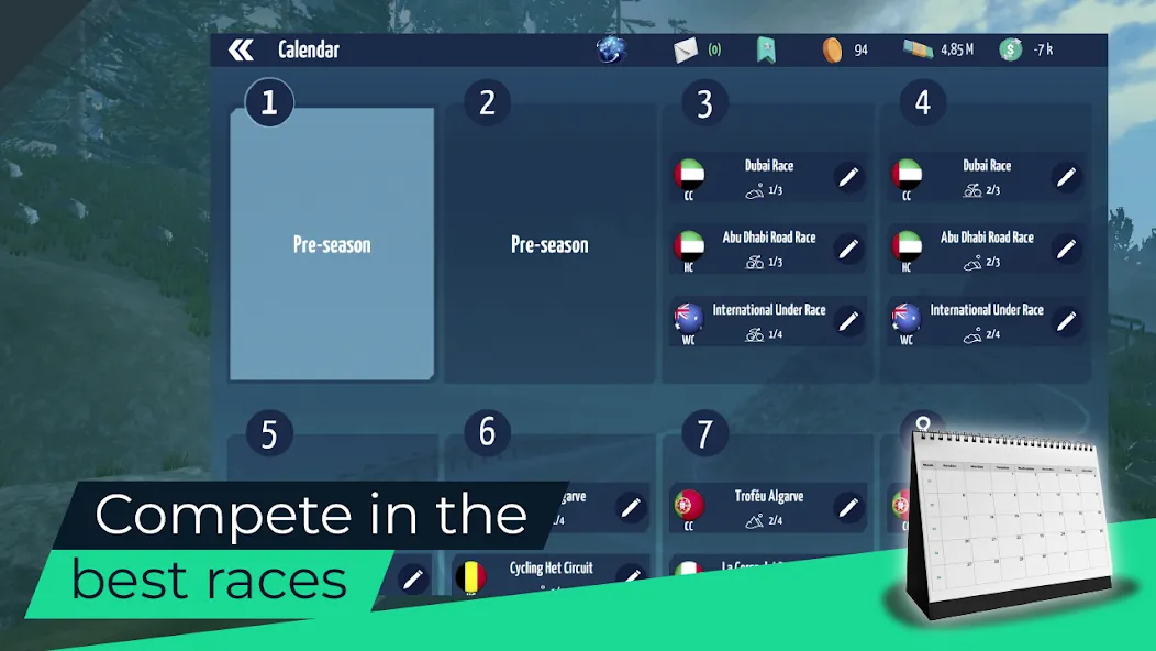 Live Cycling Manager 2023 [MOD: безлимитные деньги и энергия] Screenshot 2