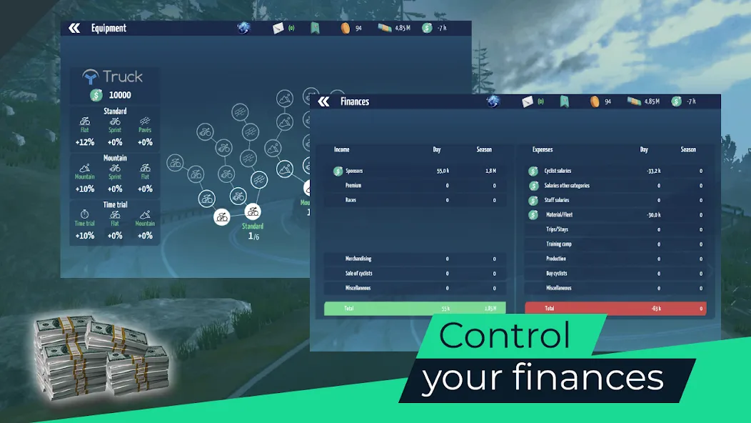 Live Cycling Manager 2023 [MOD: безлимитные деньги и энергия] Screenshot 5