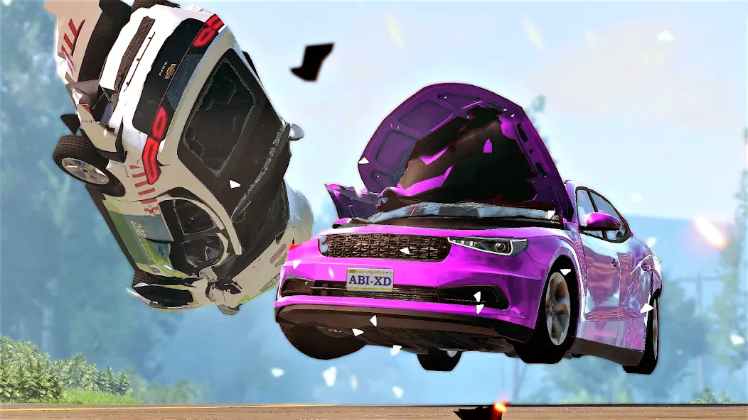 Car Crash: 3D Mega Demolition [MOD: безлимитные деньги и разрушения] Screenshot 2