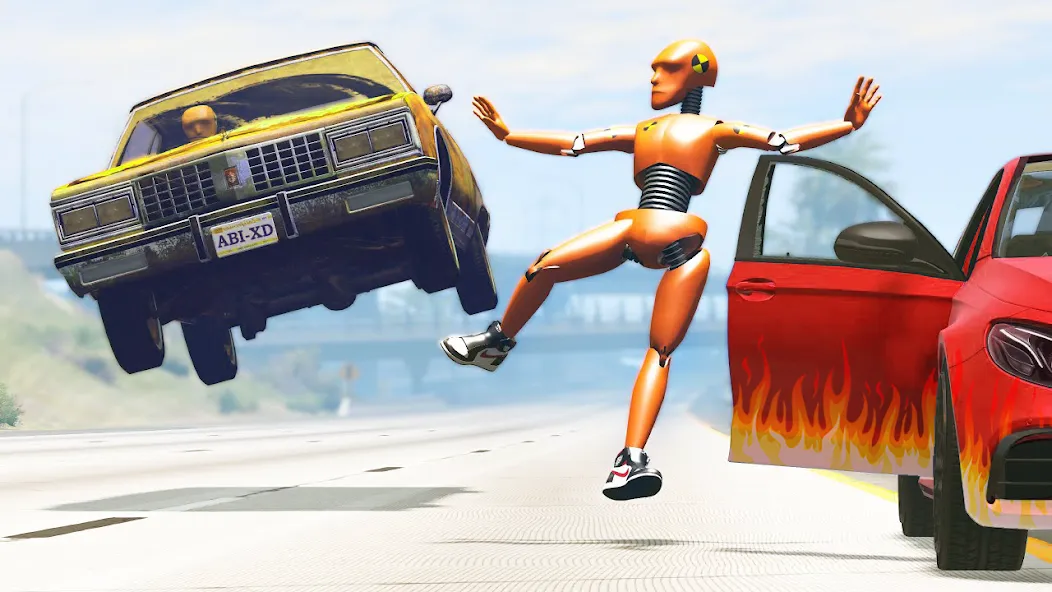 Car Crash: 3D Mega Demolition [MOD: безлимитные деньги и разрушения] Screenshot 3