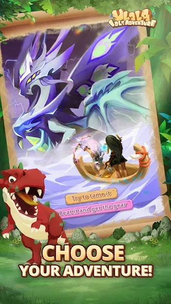 Ulala: Idle Adventure [MOD: безлимитные ресурсы и быстрый прогресс] Screenshot 3
