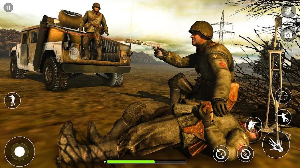 WW2 Survival Shooter :Gun fire [MOD: безлимитные патроны и здоровье] Screenshot 3