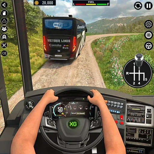 City Bus Simulator - Bus Drive [MOD: безлимитные деньги и топливо] Screenshot 1