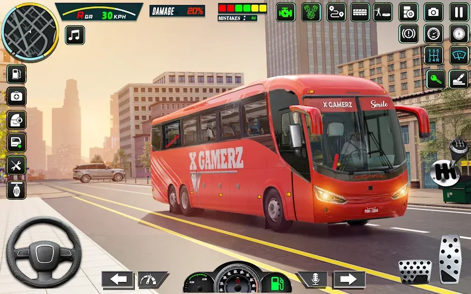 City Bus Simulator - Bus Drive [MOD: безлимитные деньги и топливо] Screenshot 4