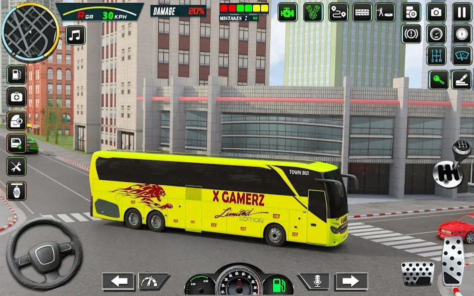 City Bus Simulator - Bus Drive [MOD: безлимитные деньги и топливо] Screenshot 5