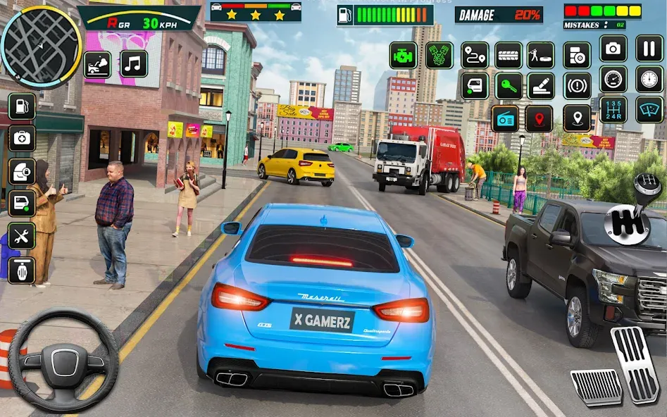 City Car Driving - Car Games [MOD: безлимитные деньги и все машины] Screenshot 3