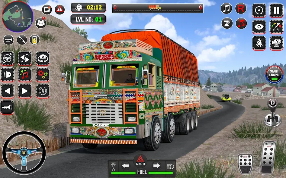 Indian Truck Drive Truck Games [MOD: безлимитные деньги и все машины] Screenshot 2