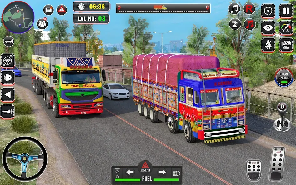 Indian Truck Drive Truck Games [MOD: безлимитные деньги и все машины] Screenshot 4