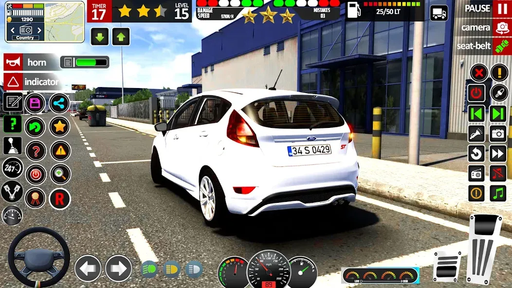 School Car Game 3d Car Driving [MOD: безлимитные деньги и все машины открыты] Screenshot 3
