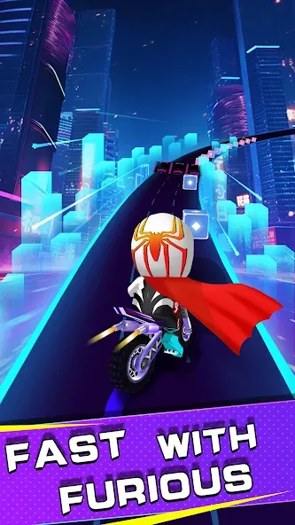 Beat Racing:Car&amp;Music game [MOD: безлимитные деньги и все машины] Screenshot 4