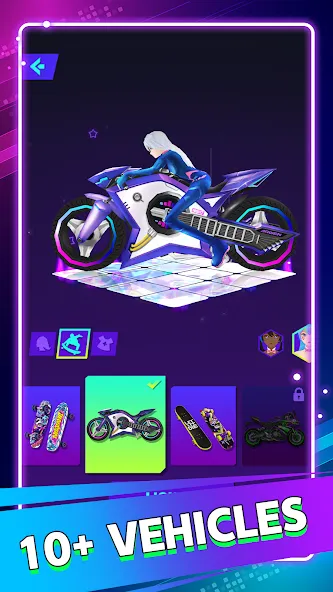 Beat Dancing EDM:music game [MOD: безлимитные деньги и все песни открыты] Screenshot 4