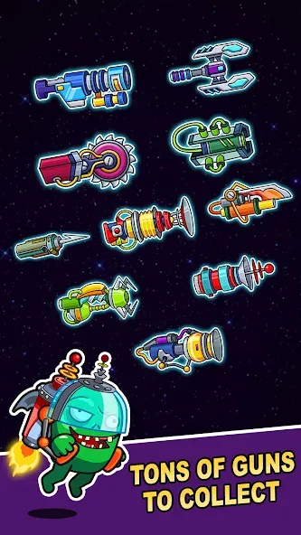Space Survival: Zombie Attack [MOD: безлимитные ресурсы и усиленное оружие] Screenshot 5