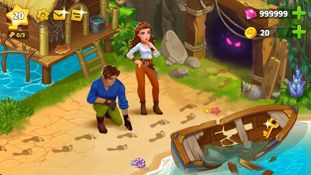 Island Hoppers: Jungle Farm [MOD: безлимитные ресурсы и ускоренное строительство] Screenshot 3