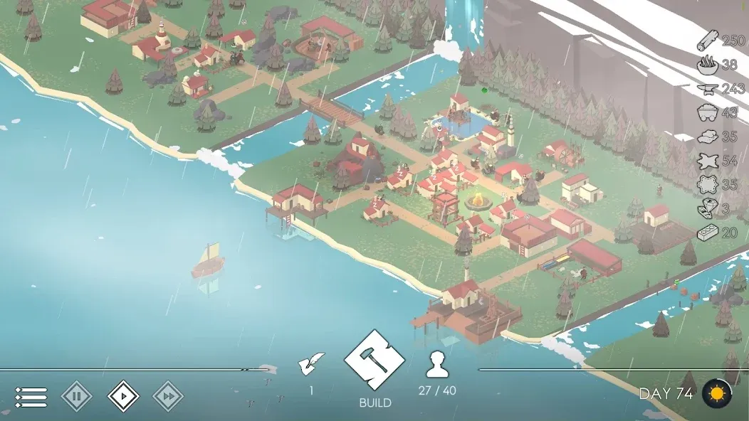 The Bonfire 2 Uncharted Shores [MOD: безлимитные ресурсы и открыты все здания] Screenshot 3