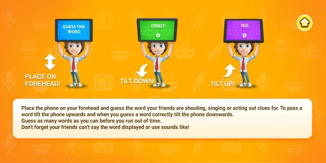 Charades Guess the Word [MOD: без рекламы и все уровни] Screenshot 3