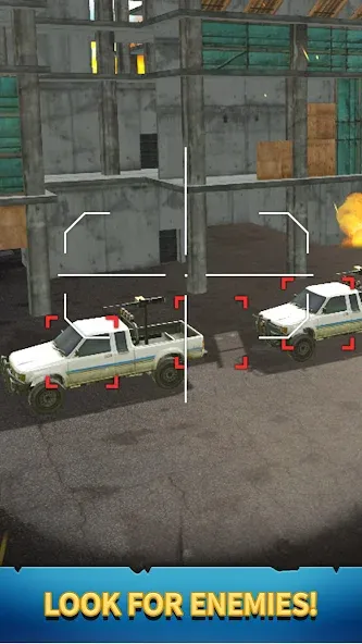 Cannon Attack [MOD: мощные пушки и бесконечные боеприпасы] Screenshot 2
