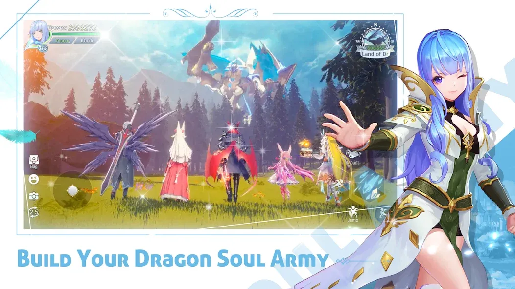 Dragonicle: 2024 Fantasy RPG [MOD: безлимитные ресурсы и быстрый прогресс] Screenshot 4