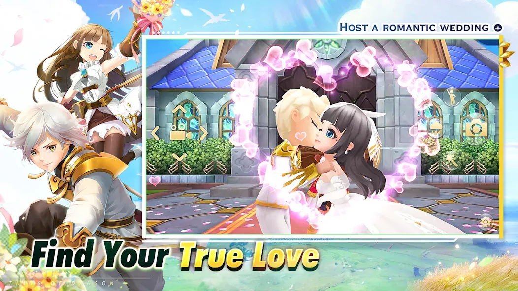 Tales of Dragon - Fantasy RPG [MOD: безлимитные ресурсы и усиленные герои] Screenshot 3
