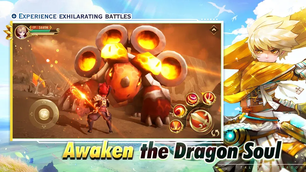 Tales of Dragon - Fantasy RPG [MOD: безлимитные ресурсы и усиленные герои] Screenshot 4