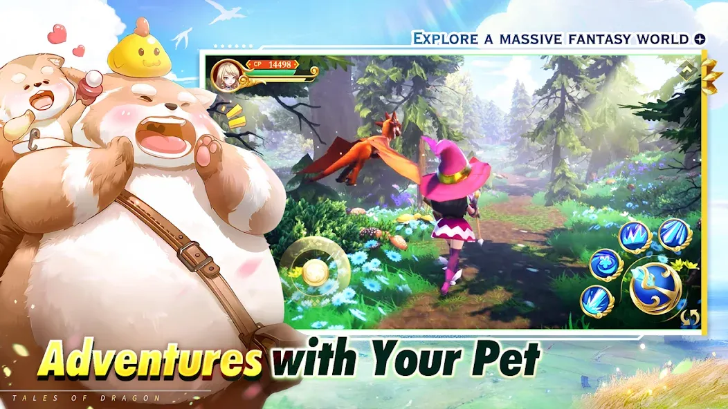 Tales of Dragon - Fantasy RPG [MOD: безлимитные ресурсы и усиленные герои] Screenshot 5
