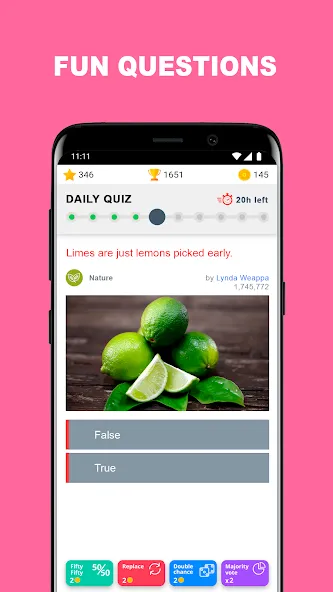 QuizzClub. Quiz &amp; Trivia game [MOD: безлимитные подсказки и жизни] Screenshot 2