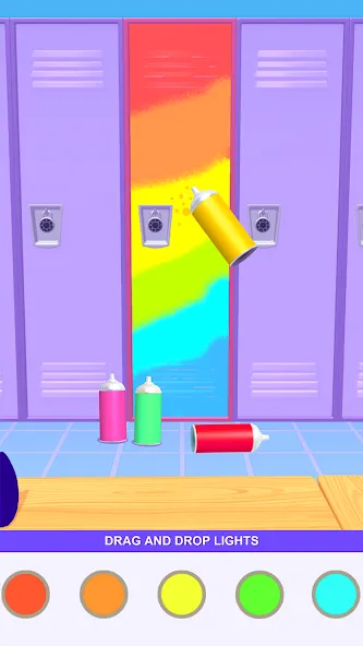 DIY Locker 3D [MOD: разблокированы все шкафчики и уровни] Screenshot 3